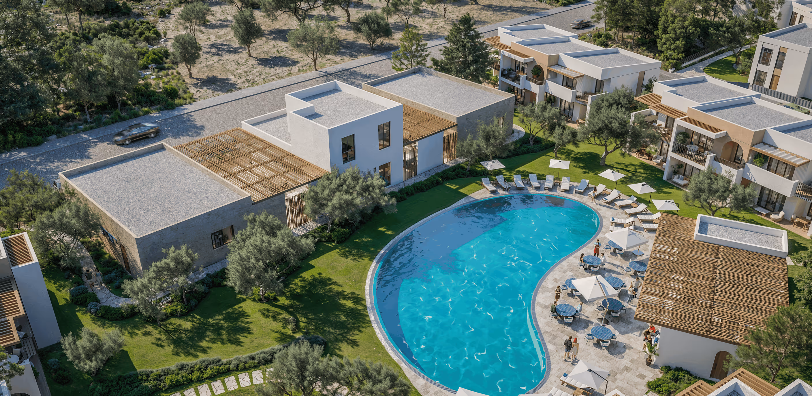 Relaxed Resort Atmosphere